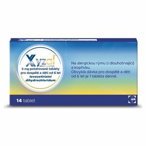 XYZAL Potahované tablety 14 x 5 mg obraz