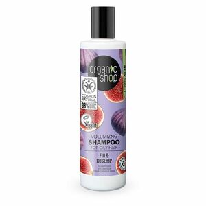 ORGANIC SHOP Objemový šampon na mastné vlasy Fíky a šípek 280 ml obraz