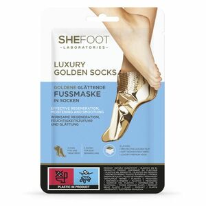 SHEFOOT Luxury golden - zlaté zjemňující ponožky 1 pár obraz