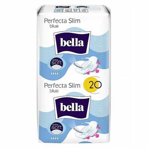 BELLA Perfecta Slim Blue Hygienické vložky s křidélky 20 ks obraz