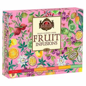 BASILUR Fruit infusions assorted II ovocné čaje 60 sáčků obraz