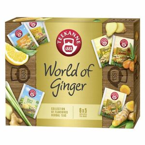 TEEKANNE World of ginger kolekce zázvorových čajů 6 x 5 sáčků obraz