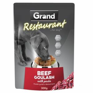 GRAND Restaurant hovězí guláš kapsa pro psy 300 g obraz