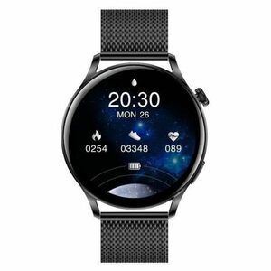 GARETT ELECTRONICS Smartwatch Lady Elegance RT černá ocel chytré hodinky obraz