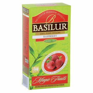 BASILUR Magic Raspberry zelená čaj 25 sáčků obraz