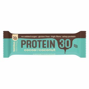 BOMBUS Protein 30% kakao a kokos 50 g obraz