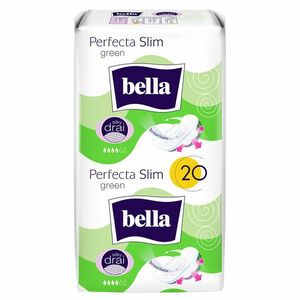 BELLA Perfecta Slim Green Hygienické vložky s křidélky 20 ks obraz