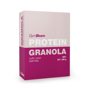 GYMBEAM Proteinová granola s lesním ovocem 300 g obraz
