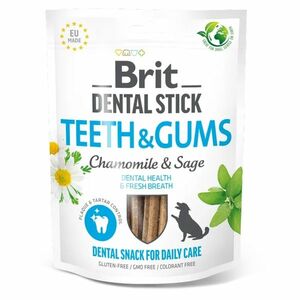 BRIT Dental Stick Teeth & Gums with Chamomile & Sage 7 kusů obraz