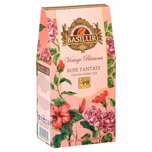 BASILUR Vintage blossoms rose fantasy zelený čaj sypaný 75 g obraz