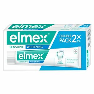 ELMEX Sensitive Whitening Zubní pasta pro citlivé zuby 2x 75 ml obraz
