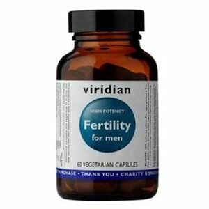 VIRIDIAN Nutrition Fertility for Men 60 kapslí obraz