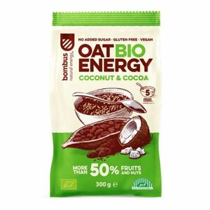 BOMBUS Oat energy coconut & cocoa ovesná kaše 65 g BIO obraz