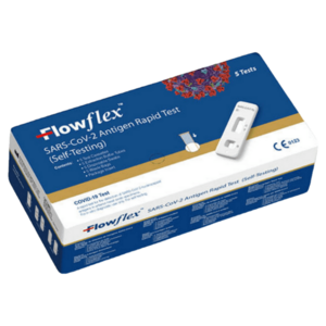 FLOWFLEX SARS-CoV-2 Antigen rapid test z nosu 5 kusů obraz