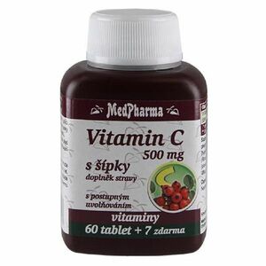 MEDPHARMA Vitamin C 500 mg s šípky 67 tablet obraz