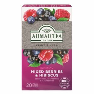 AHMAD TEA Mixed Berries & Hibiscus ovocný čaj 20 sáčků obraz