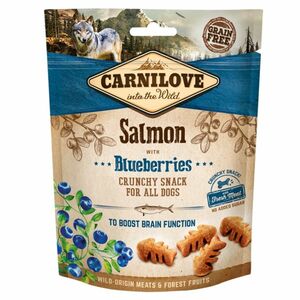 CARNILOVE Dog crunchy snack salmon&blueberries 200 g obraz