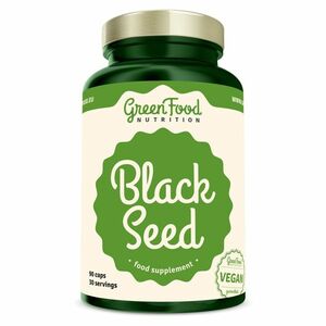 GREENFOOD NUTRITION Black seed černý kmín 90 kapslí obraz