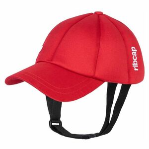 RIBCAP Baseball cap ochranná helmička s řemínkem red L/XL obraz