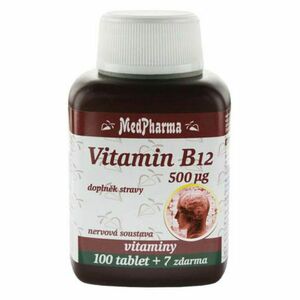 MEDPHARMA Vitamin B12 500 mcg 107 tablet obraz