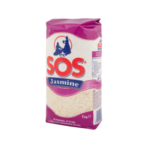 SOS Rýže dlouhozrnná Jasmine 1 kg obraz
