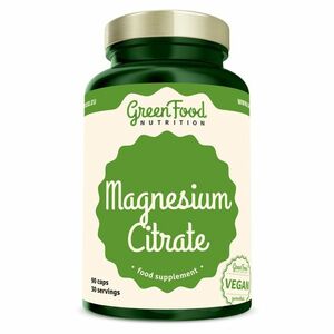 GREENFOOD NUTRITION Magnesium citrate 90 kapslí obraz