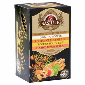 BASILUR Rooibos Assorted bylinný čaj 25 sáčků obraz