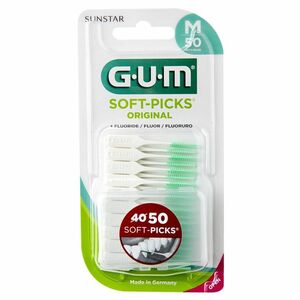 GUM MK Softpick gumový mezizubní kartáček s fluoridy medium 50ks obraz