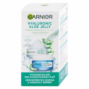 GARNIER Skin Naturals Hyaluronic Aloe Denní pleťový gel 50 ml + Noční pleťový gel 50 ml obraz