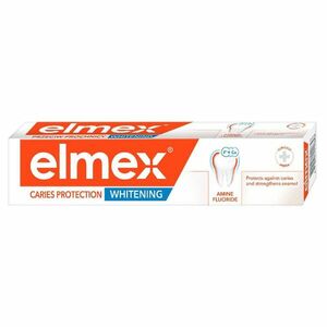 ELMEX Caries Protection Whitening Zubní pasta proti zubnímu kazu 75 ml obraz