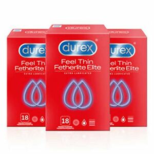 DUREX Feel thin extra lubricated kondomy pack 54 ks obraz