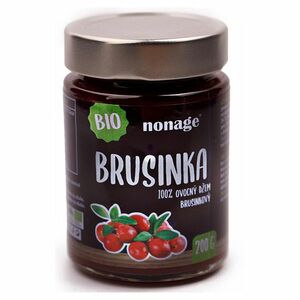 NONAGE Brusinkový ovocný džem 200 g BIO obraz