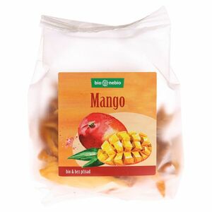 BIO NEBIO Sušené mango plátky BIO 80 g obraz