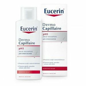 EUCERIN DermoCapillaire pH5 Šampon na vlasy pro citlivou pokožku 250 ml obraz