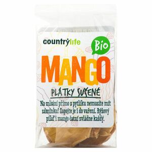 COUNTRY LIFE Mango plátky sušené BIO 80 g obraz