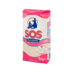 SOS Rýže dlouhozrnná Basmati 1 kg obraz