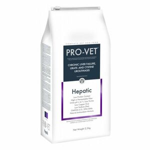 PRO-VET Hepatic granule pro psy při selhání jater 1 ks, Hmotnost balení (g): 2, 5 kg obraz