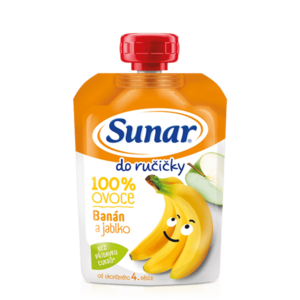 Sunar - Do ručičky banán a jablko obraz
