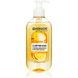 Garnier Rozjasňujicí čisticí gel s vitamínem C Skin Naturals (Clarifying Wash) 200 ml obraz