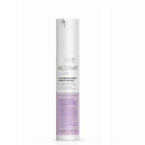 Revlon Professional Fialové kapky pro blond vlasy Restart Color (Anti-Brassiness Purple Drops) 50 ml obraz