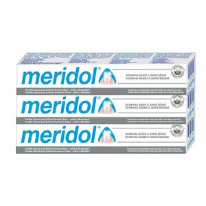 Meridol Zubní pasta s bělicím účinkem (Gentle White) tripack 3 x 75 ml obraz