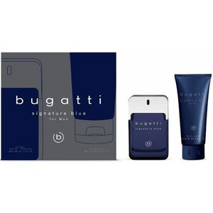 Bugatti Signature Blue - EDT 100 ml + sprchový gel 200 ml obraz