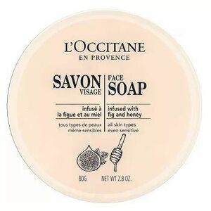 L`Occitane en Provence Tuhé pleťové mýdlo (Face Soap) 80 g obraz