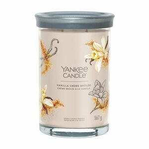 Yankee Candle Aromatická svíčka Signature tumbler velký Vanilla Creme Brulée 567 g obraz