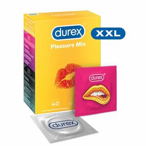 Durex Kondomy Pleasure MIX 40 ks obraz