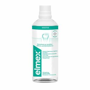 Elmex Ústní voda Sensitive Plus pro citlivé zuby 400 ml obraz