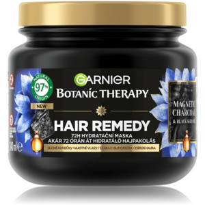 Garnier Hydratační maska pro mastné vlasy a suché konečky vlasů Botanic Therapy Magnetic Charcoal (Hair Remedy) 340 ml obraz