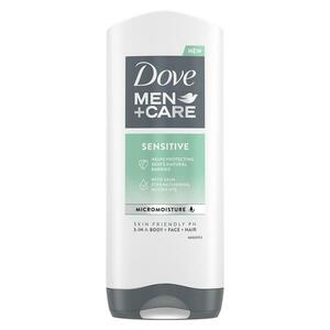 Dove Pánský sprchový gel na tělo, obličej a vlasy Men+Care Sensitive (3 in 1 Shower Gel) 250 ml obraz