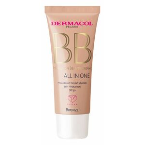 Dermacol BB hyaluronový krém All in One SPF 30 (Hyaluronic Cream) 30 ml Bronze obraz