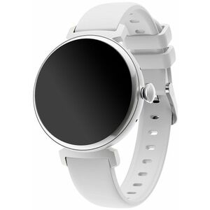 Wotchi AMOLED Smartwatch DM70 – Silver - White obraz